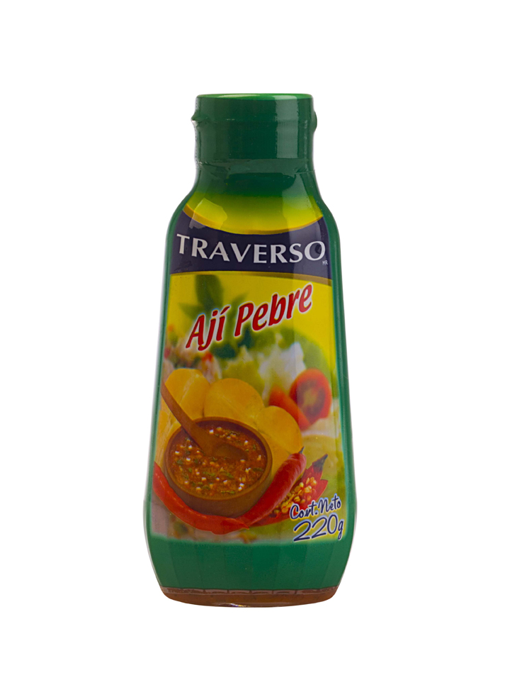Ají Pebre Traverso 350 grs.