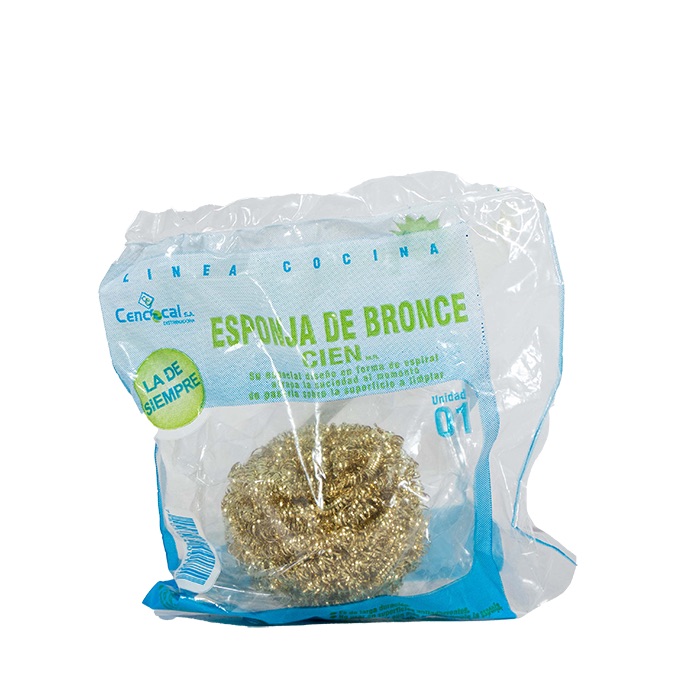 Esponja Bronce Rizada Cien