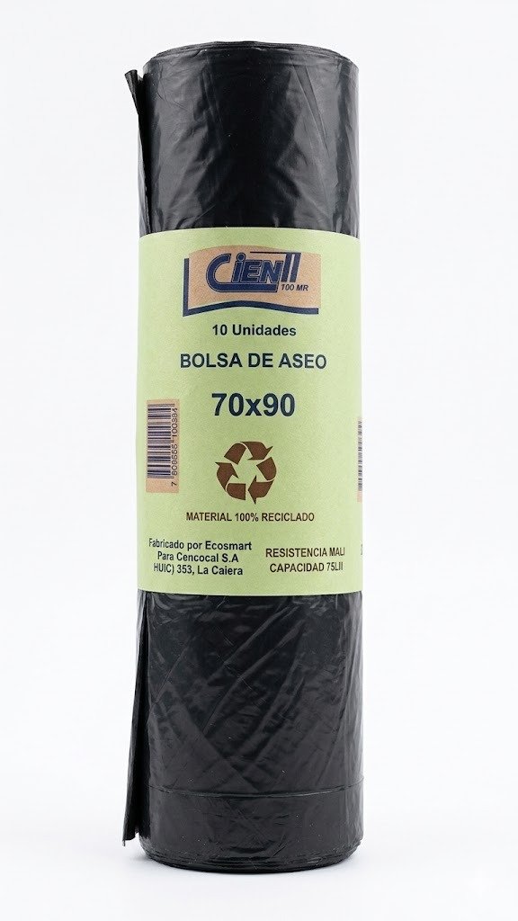 Bolsa Aseo Cien 90 10 unidades.