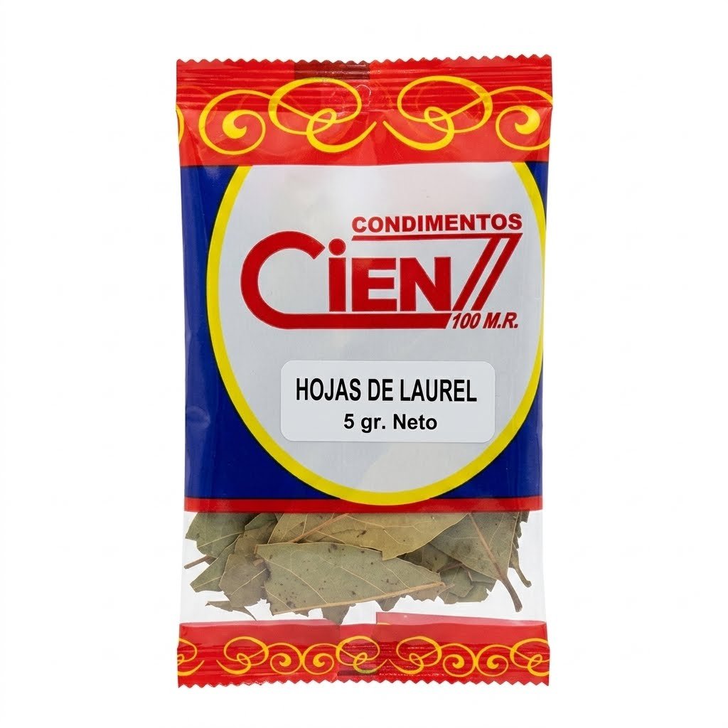 Condimento Cien Laurel Hojas 5 g