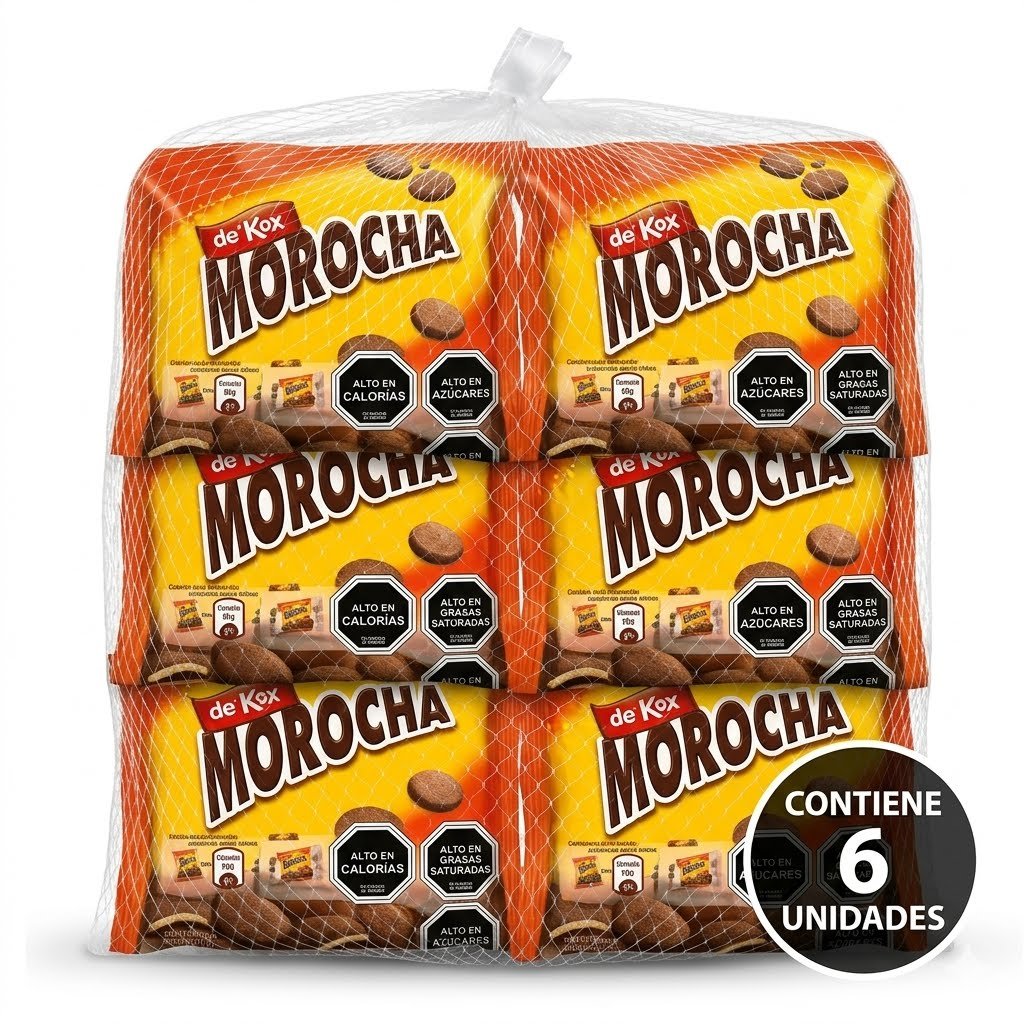 Malla Galletas Mini Morocha 6 un