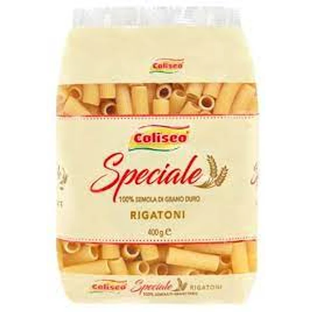 Fideos Coliseo Rigatoni 400 g
