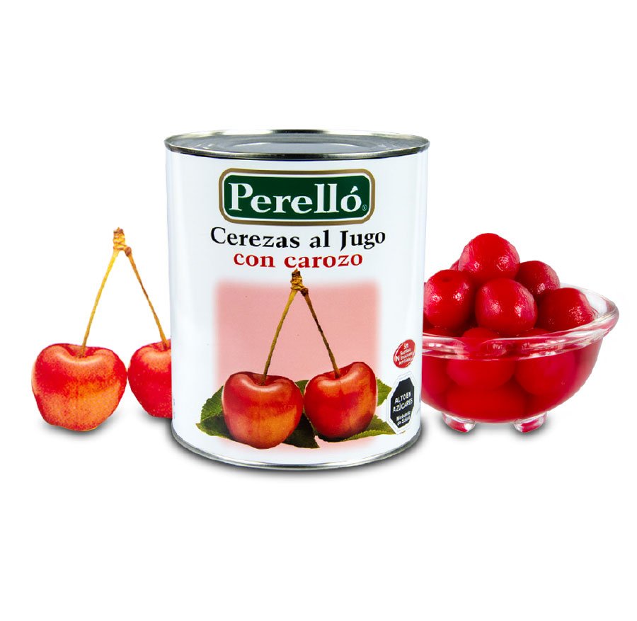 Cerezas Al Jugo Perelló 580 grs.