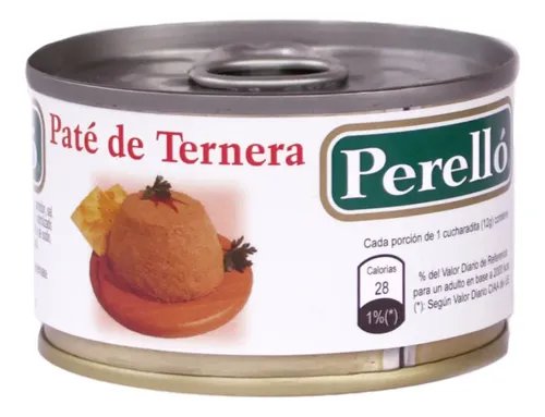 Pate de Ternera Perelló 100 grs.