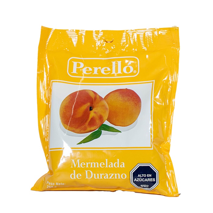 Mermelada Perelló Durazno 250 grs.