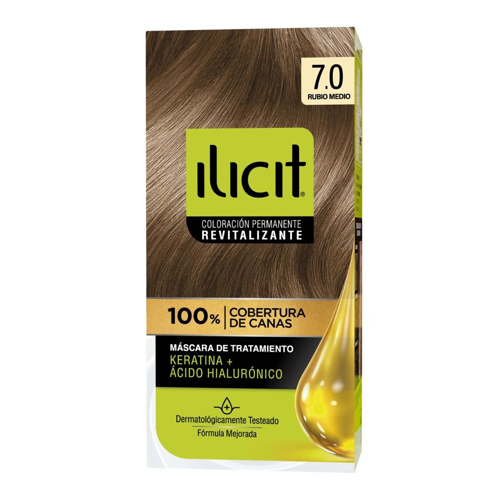 Tintura Ilicit 7.0 Rubio Medio