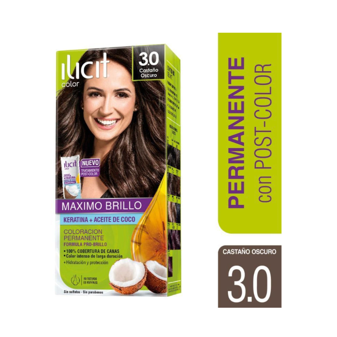 Tintura Ilicit 3.0 Castaño Oscuro 1 un
