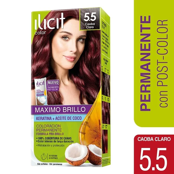 Tintura Ilicit 5.5 Caoba Claro 1 un