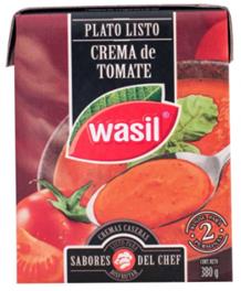 Wasil Crema Tomate 380 grs.