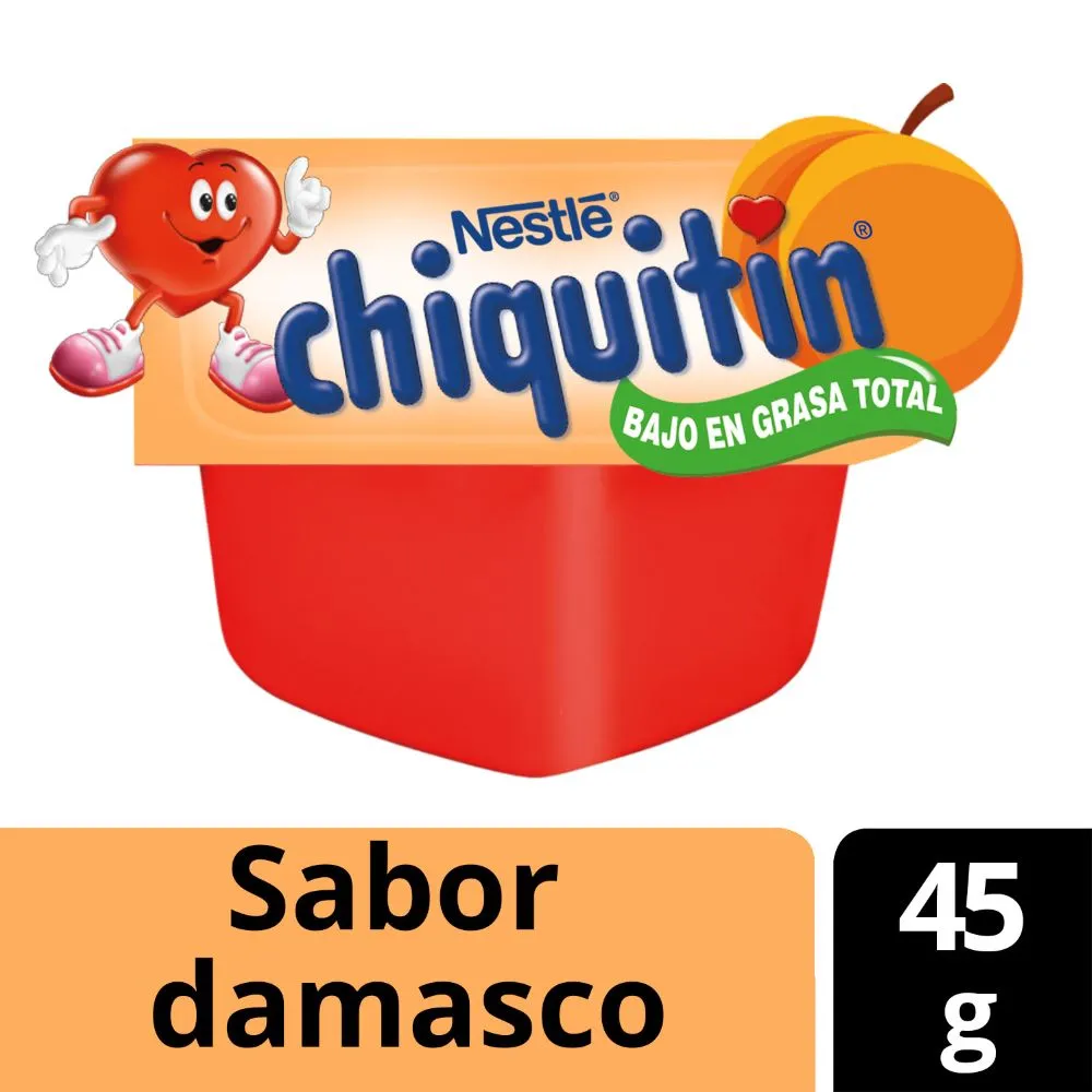 Chiquitin Nestlé Damasco 45 grs.
