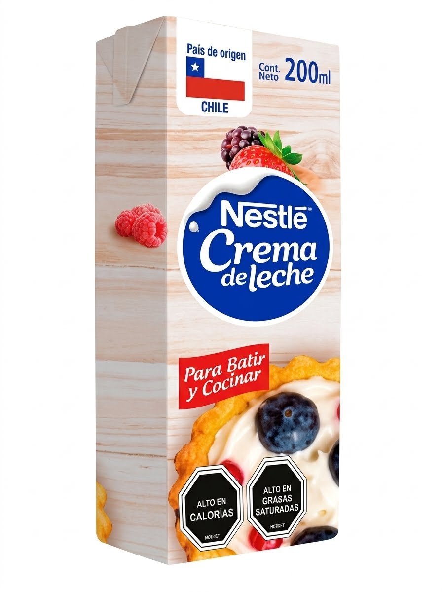 Crema Leche Nestlé 200 ml