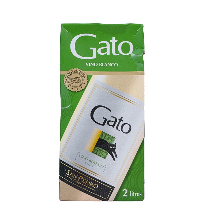 Vino Gato Blanco Tetrapack 2 L