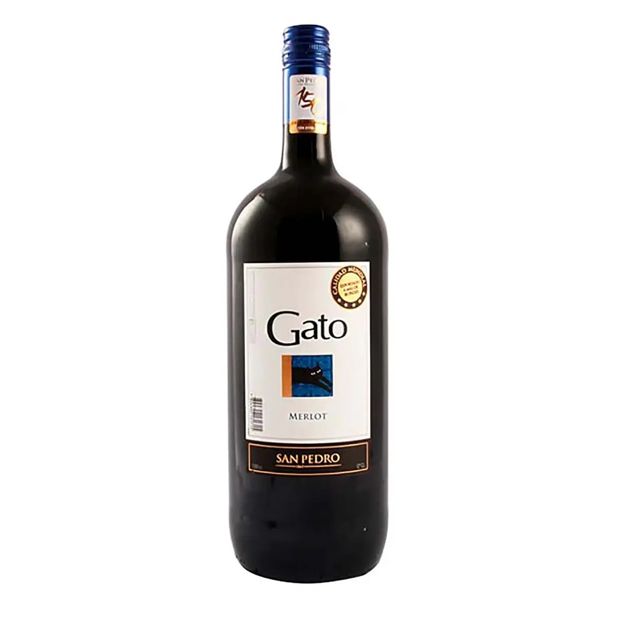 Vino Gato Merlot Botellón 1.5 L