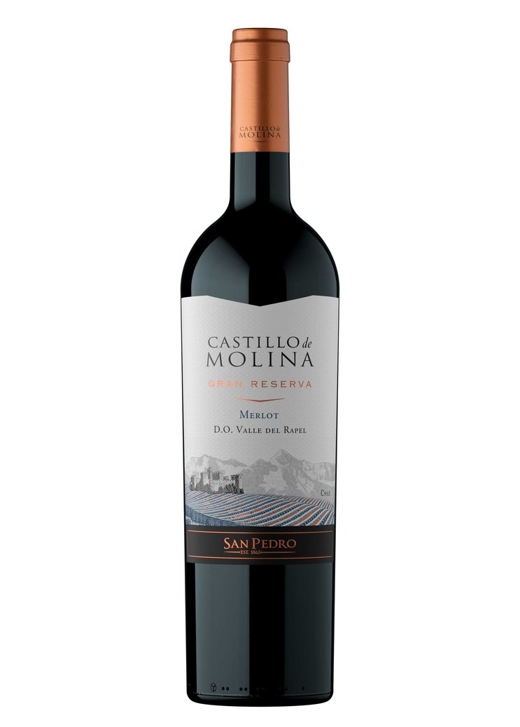 Vino San Pedro Castillo de Molina Merlot Gran Reserva 750 ml